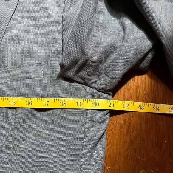Joseph Abboud Cotton Blazer Mens‎ M Double Vent 2 Button Casual Preppy Academia - Picture 12 of 14